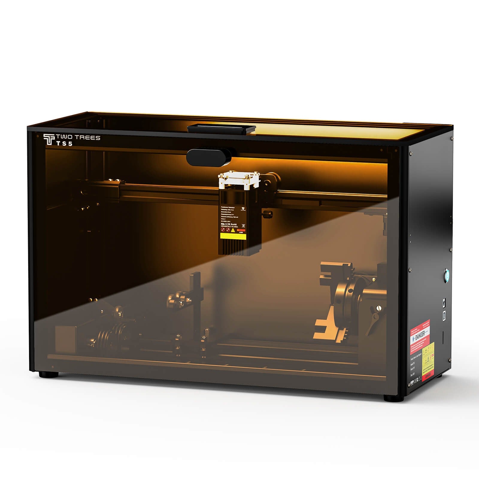 Twotrees TS5 7W Enclosed 4-in-1 Rotary Laser Engraver – Laserbuying