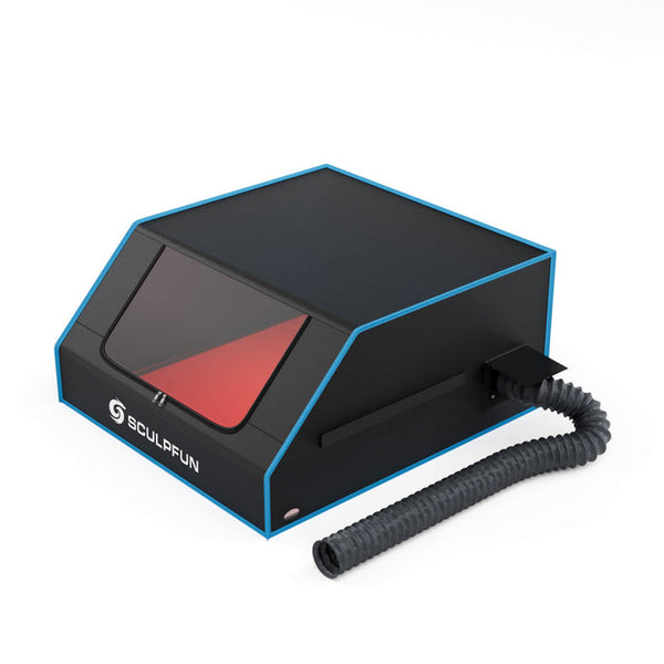 SCULPFUN B1 Enclosure For Laser Engraver Smokeproof Fireproof with Fan