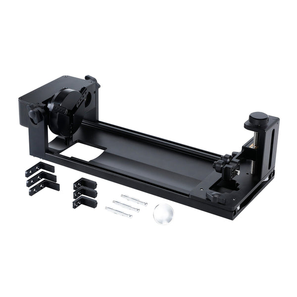Roly Automation Chuck Rotary with Tiltable Head, Accommodates ø1/4'' to ø4'' Cylinders and Mugs with Handles