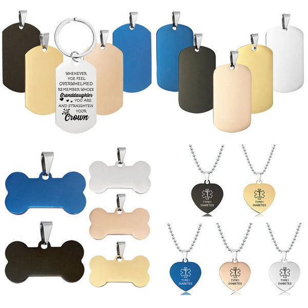 Acmer Engraved Dog Tags