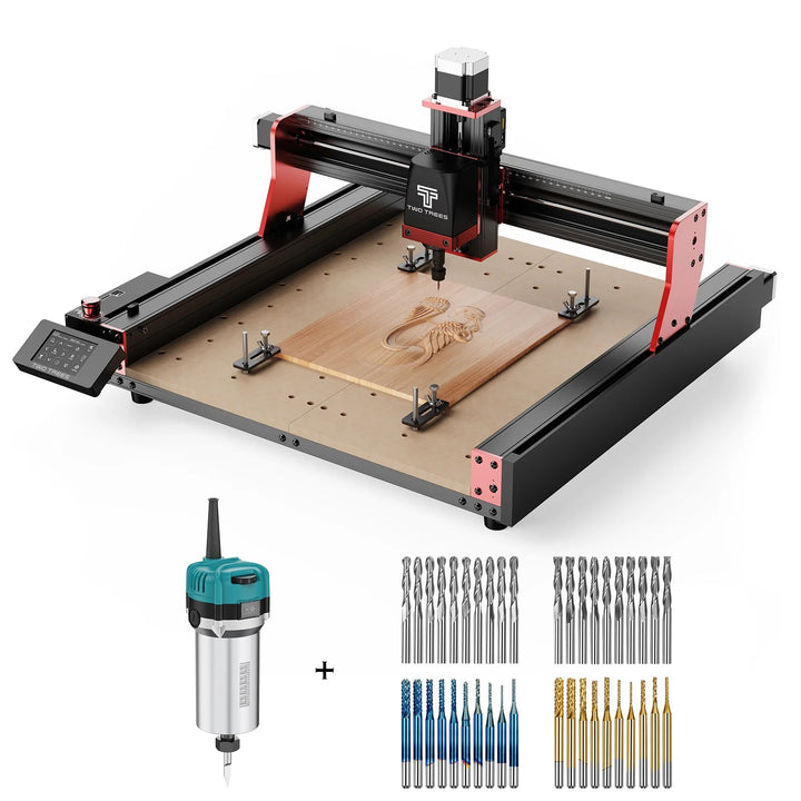 Twotrees TTC450 PRO CNC Router Machine with 800W Spindle – Laserbuying