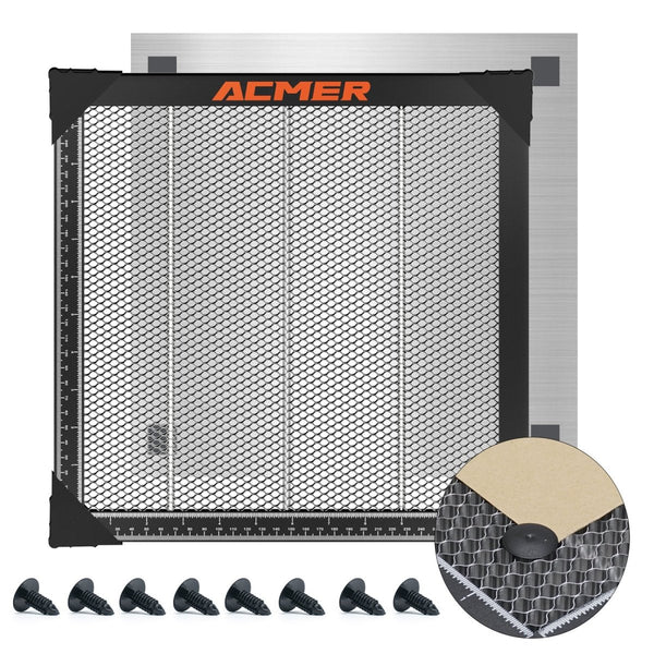 ACMER E10 Honeycomb Laser Bed with Pins